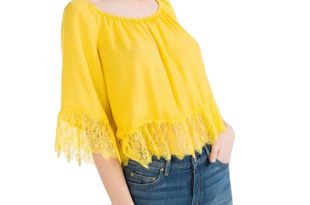 yellow blouse girls lace ruffle bright candy color blouses tops cute summer style 2016  new GFIKANT
