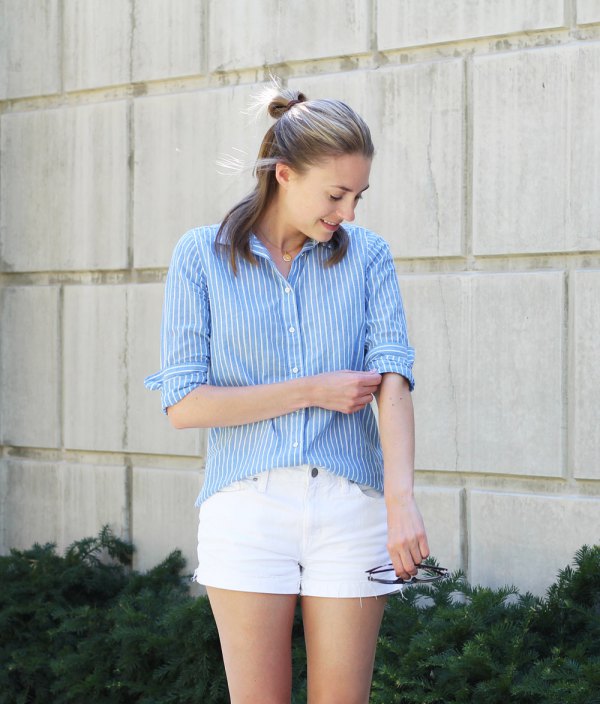 The best cotton shorts outfit ideas for women