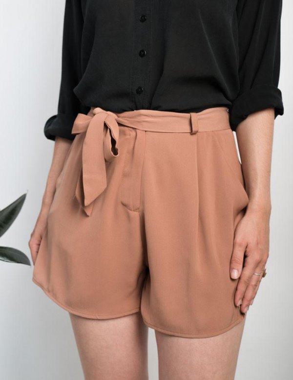 The best tie shorts outfit ideas for women