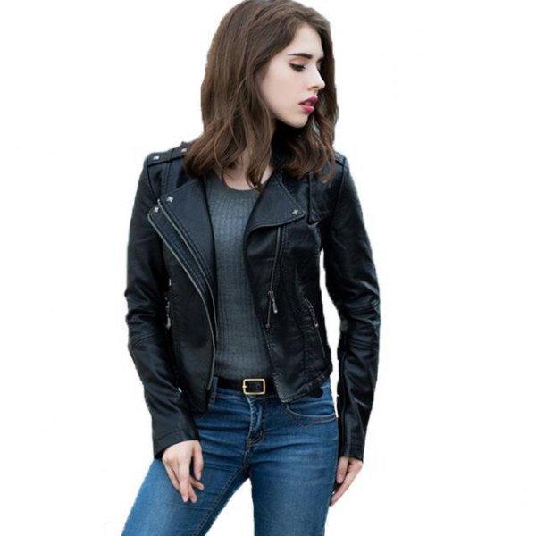 How to Wear Short Leather Jacket: Best 10 Stylish Outfit Ideas for Women