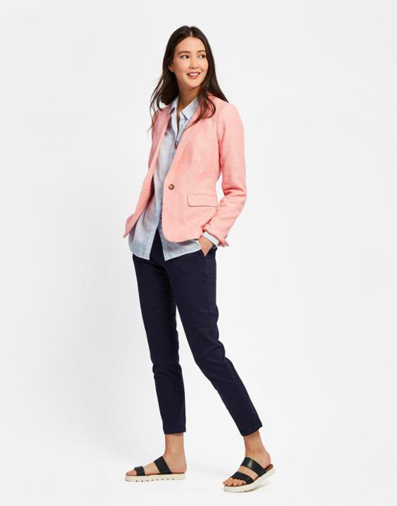How to Style Linen Blazer: 15 Smart Casual Outfit Ideas for Ladies