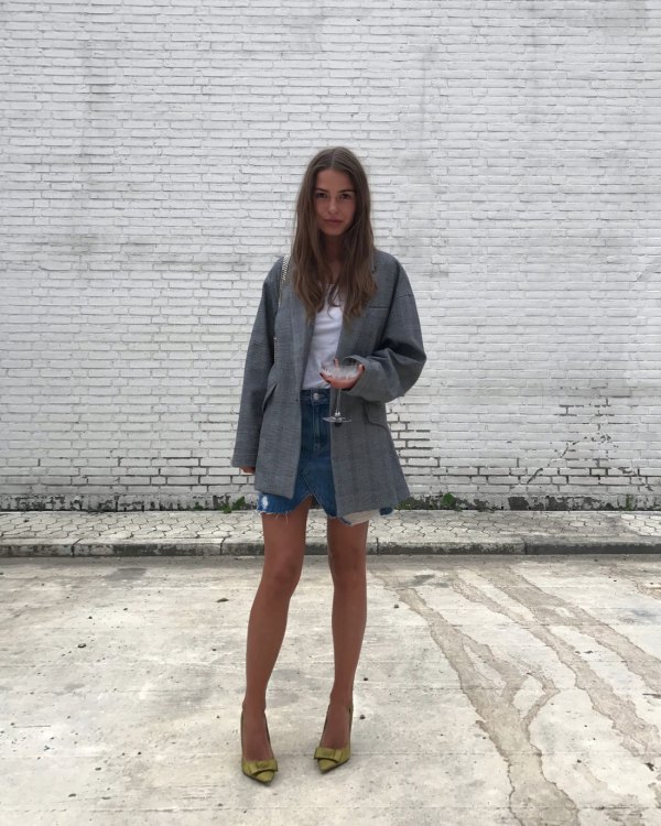 How to Wear Oversized Blazer: Top 13 Boyish Outfit Ideas for Ladies