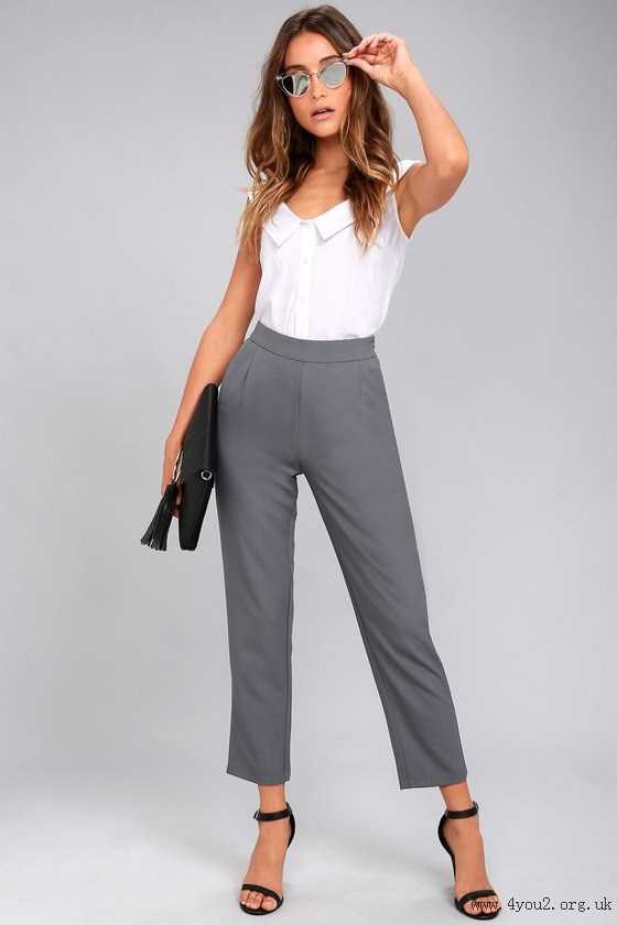 How to Wear Grey Dress Pants: Top 13 Elegant & Professional Outfits for Ladies