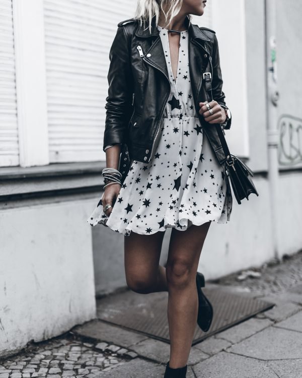 How to Style Punk Leather Jacket: Best 10 Stylish Outfit Ideas for Women