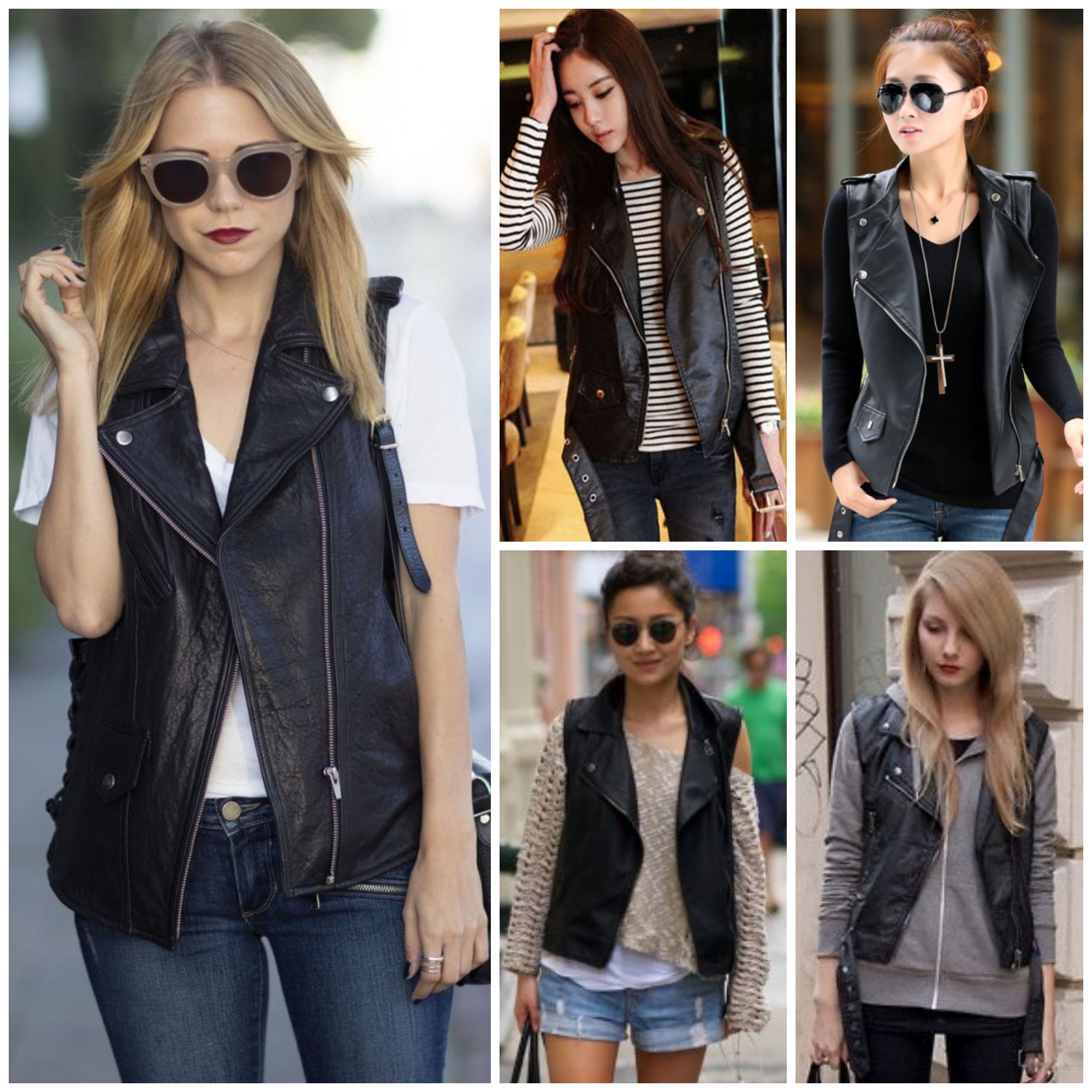 How to Wear Leather Motorcycle Vest: 15 Stylish Outfit Ideas for Women