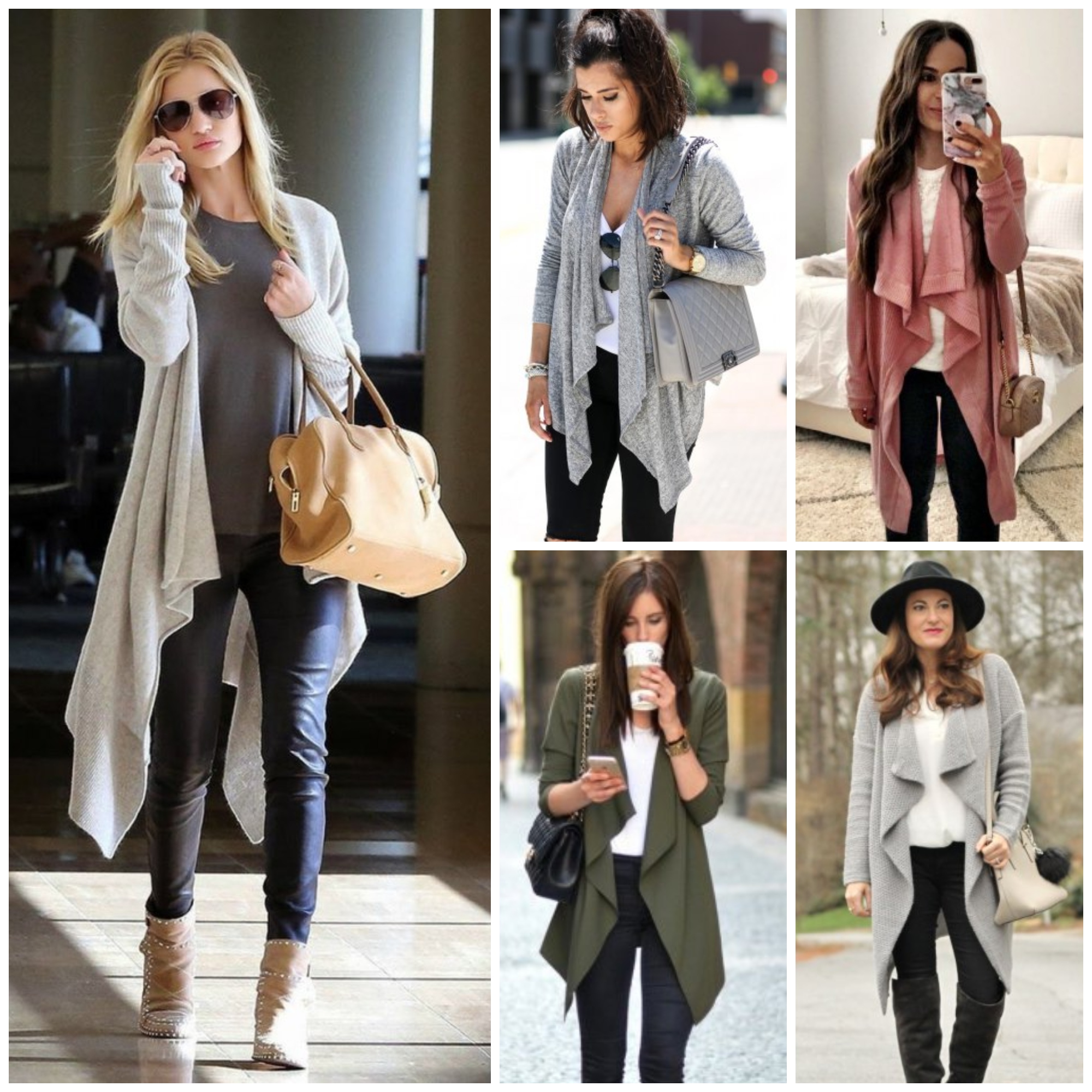 How to Wear Waterfall Cardigan: Top 15 Chic Outfit Ideas for Ladies