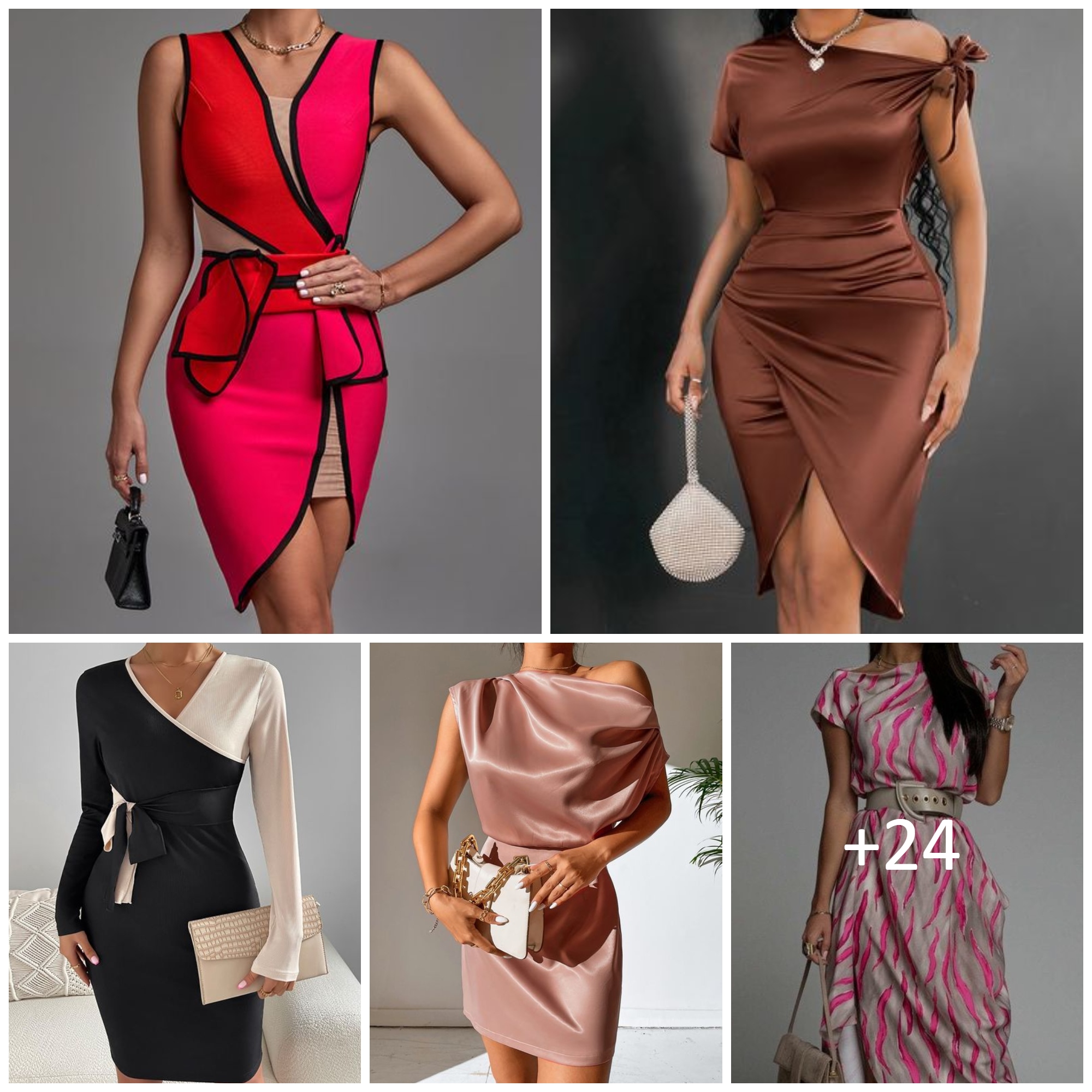Trending Asymmetric Dress Designs