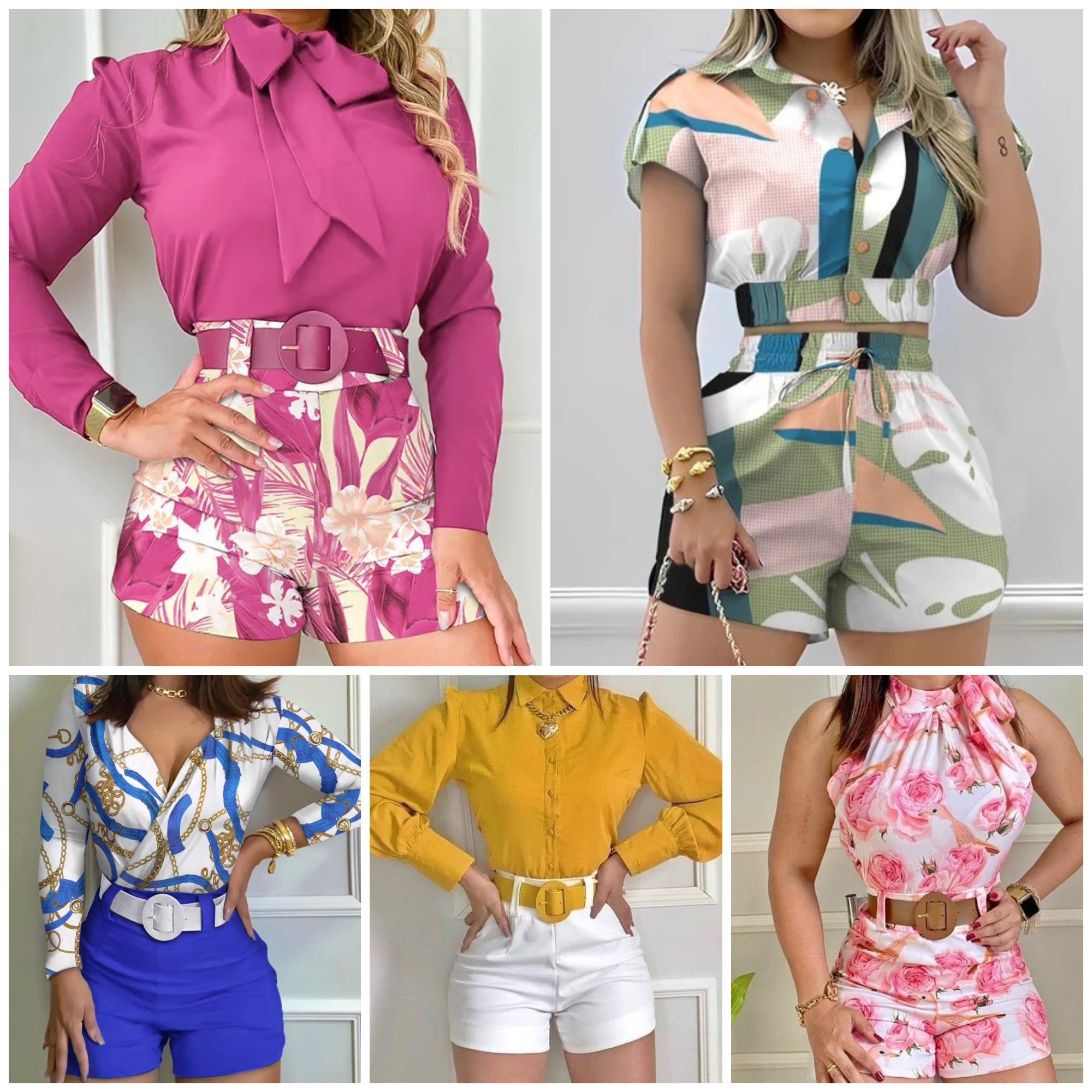 Awesome Belted Rompers