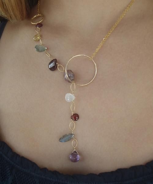 Never stop exploring with gemstones necklaces