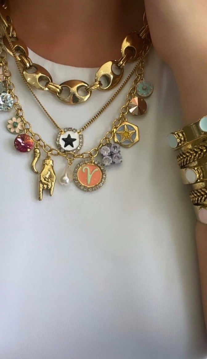 Excellent shape and style of gold charms for necklace