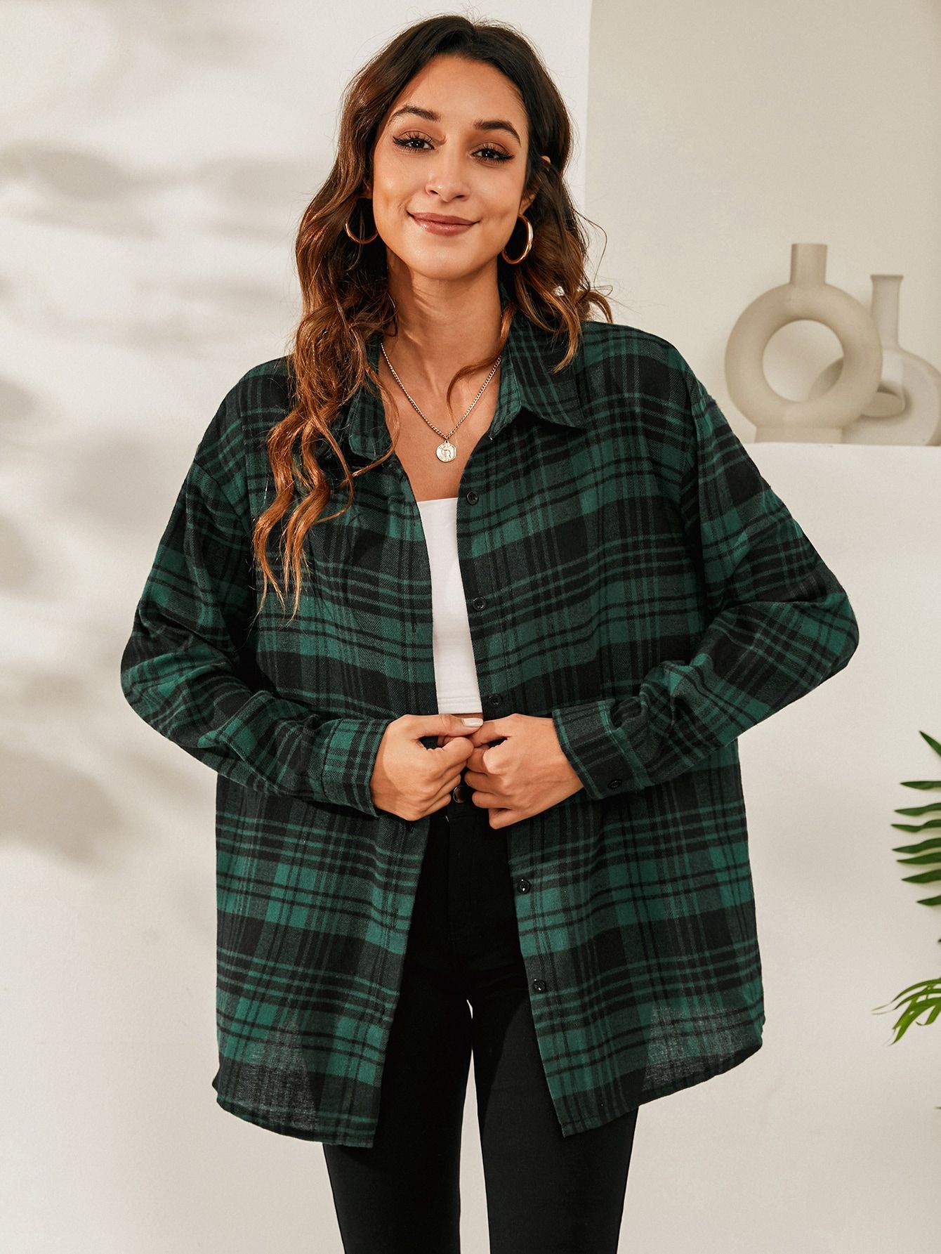 How to Style Green Plaid Shirt: Best 15 Refreshing & Casual Outfits for Ladies