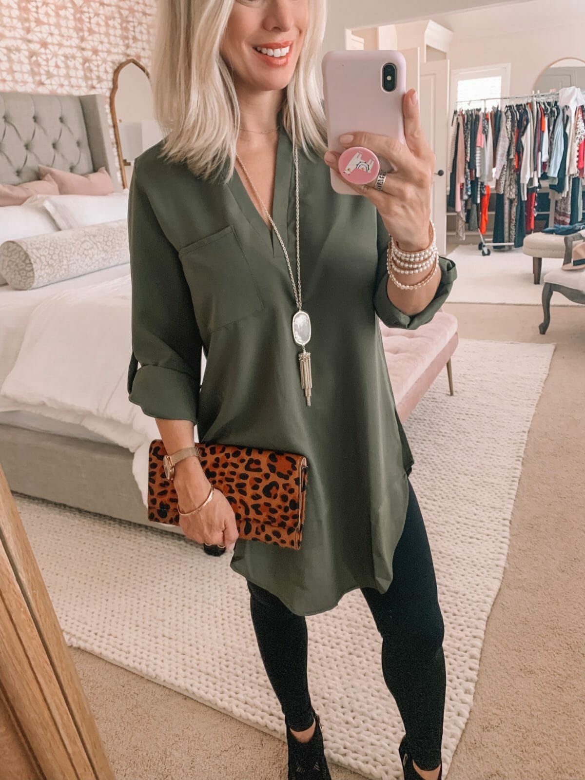 How to Style Green Tunic: Top 15 Refreshing Outfit Ideas for Women