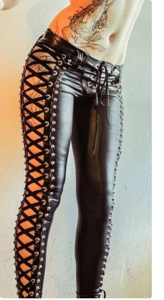 How to Wear Lace Up Leather Pants: Top 13 Outfit Ideas for Ladies