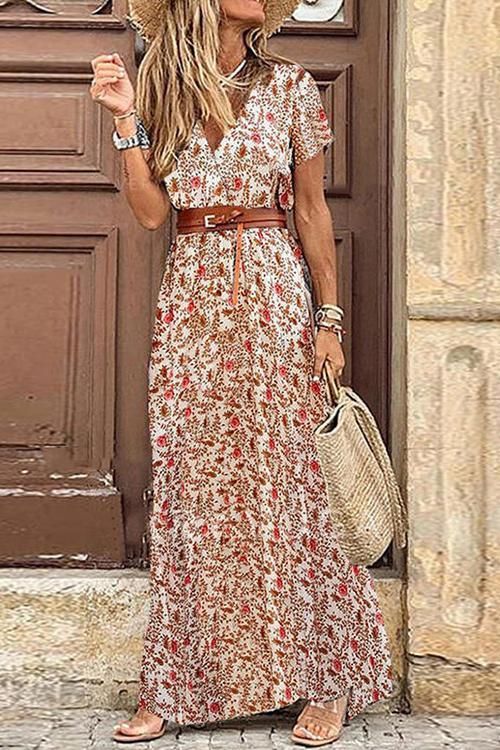 The Perfect Summer Staple: Short Sleeve
Maxi Dresses