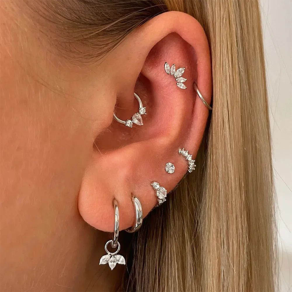 Sparkle and Shine: The Latest Trends in
Silver Earrings