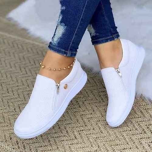 Best 15 Slip On Walking Shoes Outfit Ideas for Women