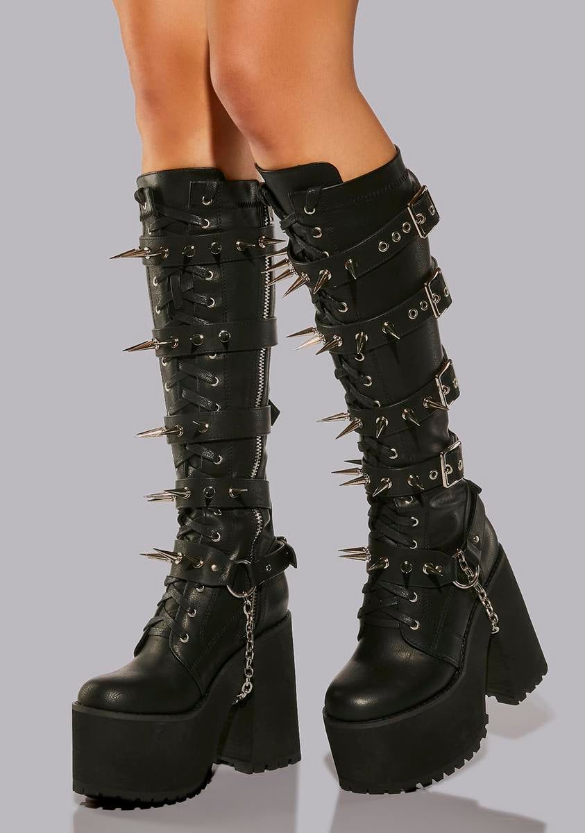 The History of Spiked Boots: From
Functional Footwear to Fashion Statement