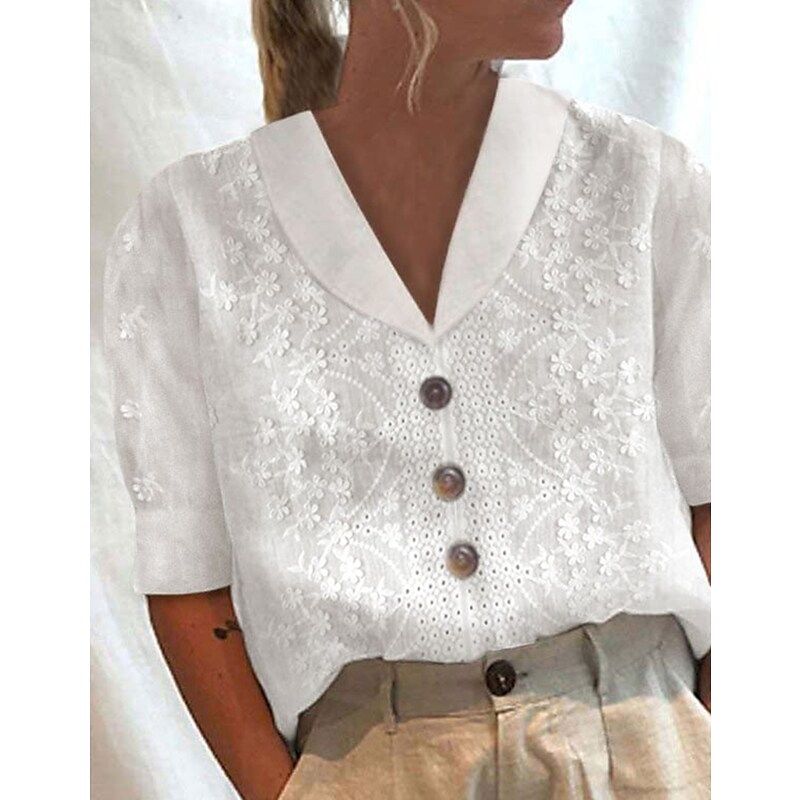 Ways to Style a White Short Sleeve Blouse