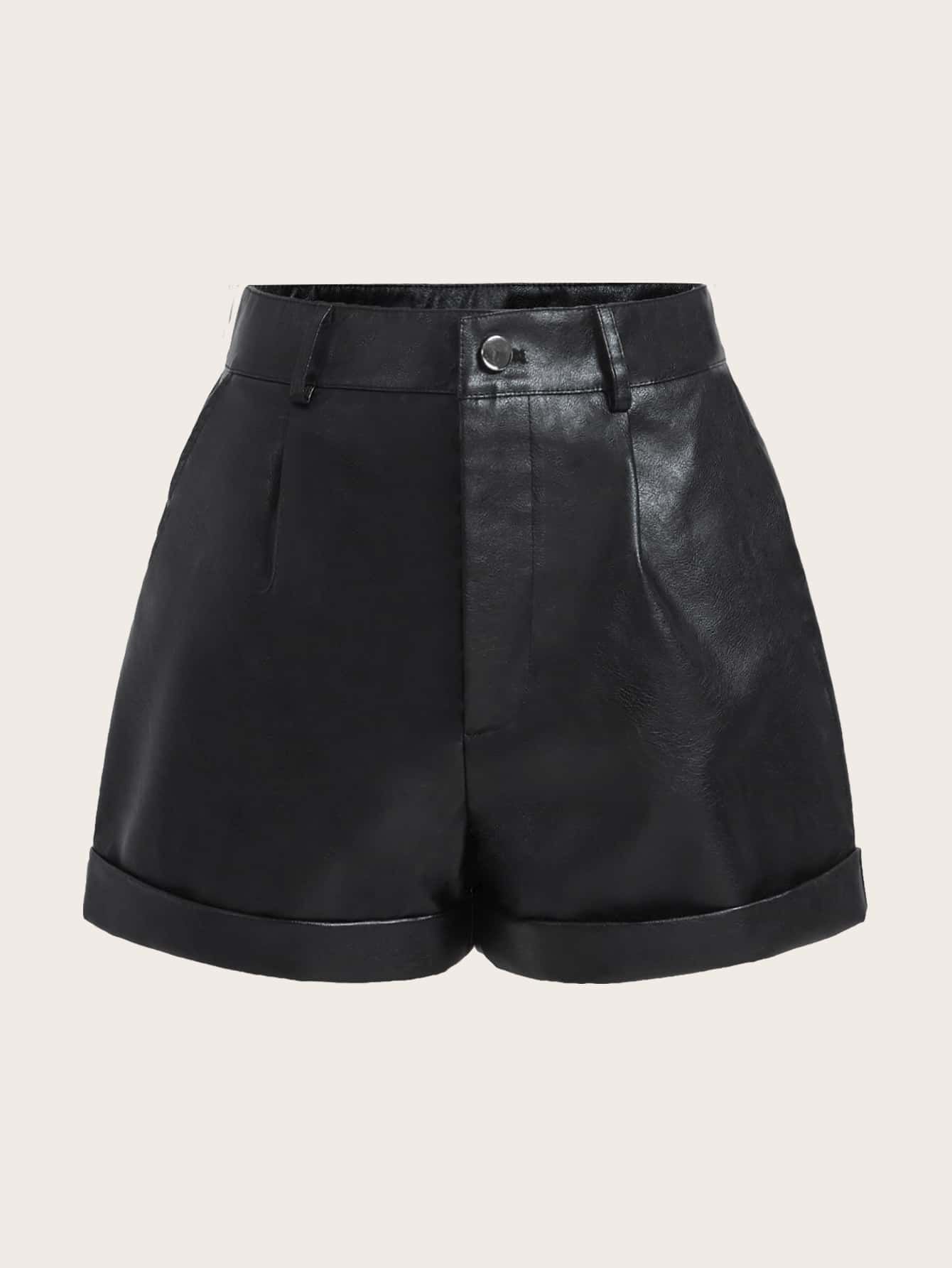 Top 15 Black Leather Shorts Outfit Ideas for Ladies: Style Guide