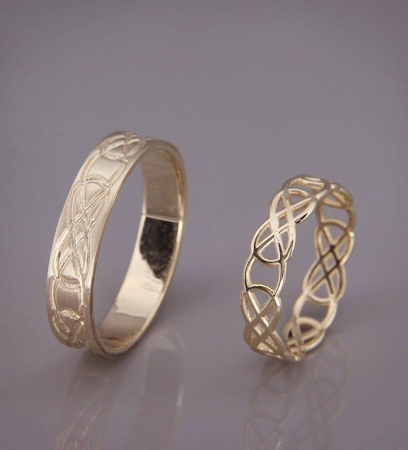 Get Fantastic and Classy look with Celtic rings