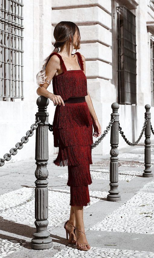 Buy elegant and classy fringe dresses