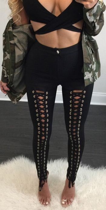 How to Style Lace Up Leggings: Top 13 Unique & Stylish Outfit Ideas