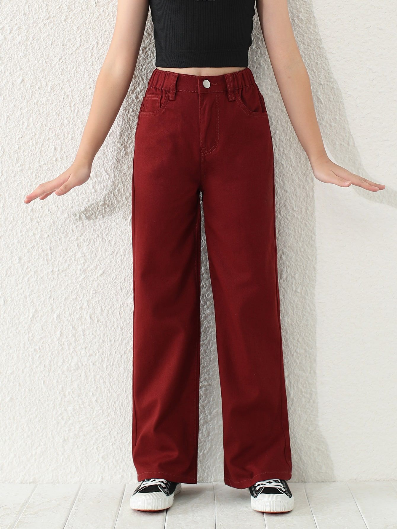 Ways to Style Maroon Jeans