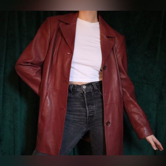 How to Style Maroon Leather Jacket: Best 13 Deeply Beautiful Outfits for Ladies