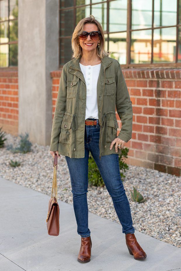 Stylish Ways to Rock an Olive Jacket This
Season