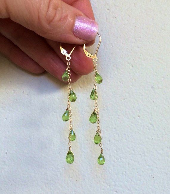 Accessorize Your Look with Stunning
Peridot Earrings