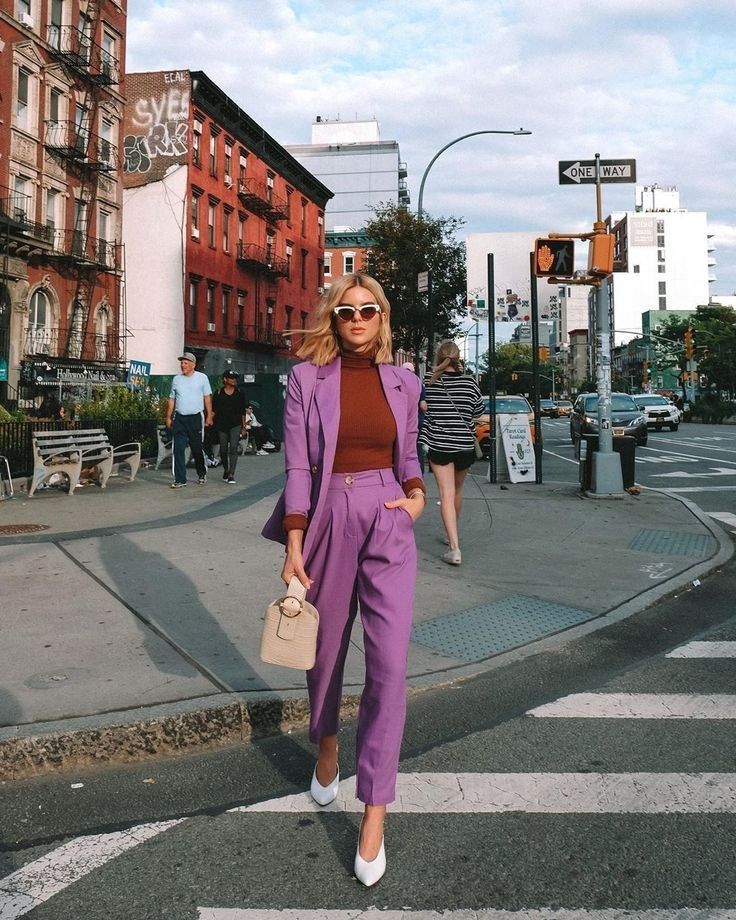 Rocking the Purple Suit: How to Wear this
Bold Color with Confidence