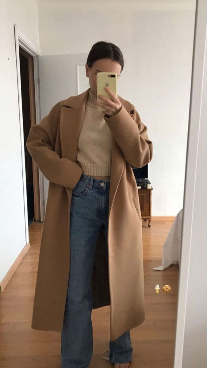 How to Style Camel Coat: 15 Breezy & Attractive Outfit Ideas for Ladies