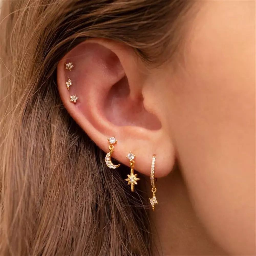 Change your look regularly by cute earring
