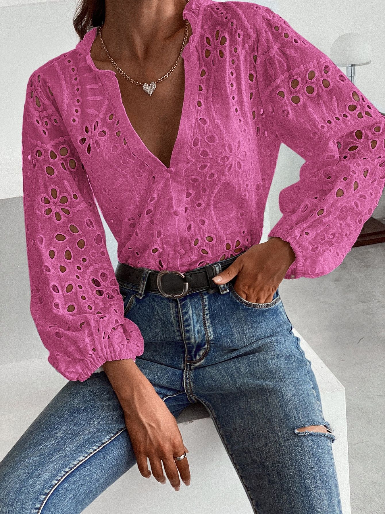 How to Style Hot Pink Blouse: 15 Stunning Outfit Ideas for Ladies