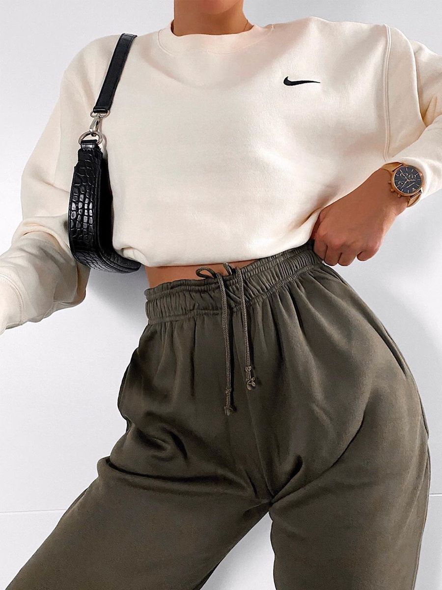How to Style Khaki Joggers: 15 Best Outfit Ideas for Women