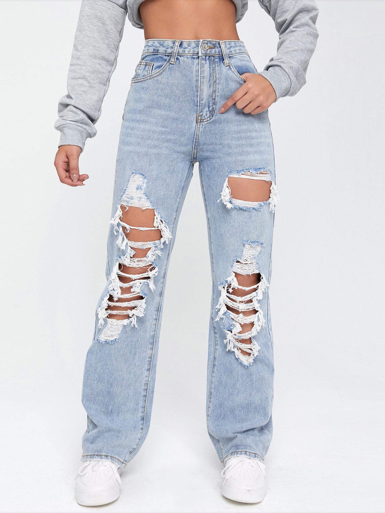 How to Wear Really Ripped Jeans: Top 13 Edgy & Stylish Outfits for Women