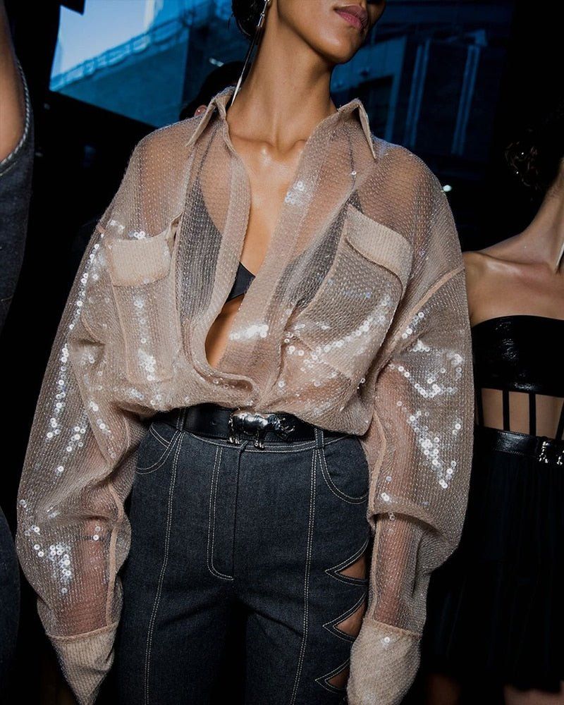 How to Wear Sheer Shirt: Best 15 Outfit Ideas for Women