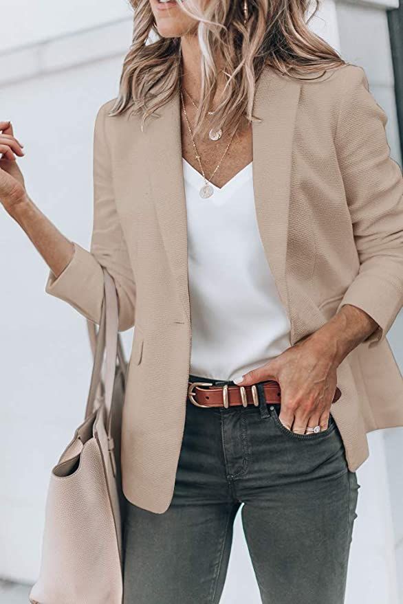 How to Style Travel Blazer: 15 Relaxed Outfit Ideas for Women