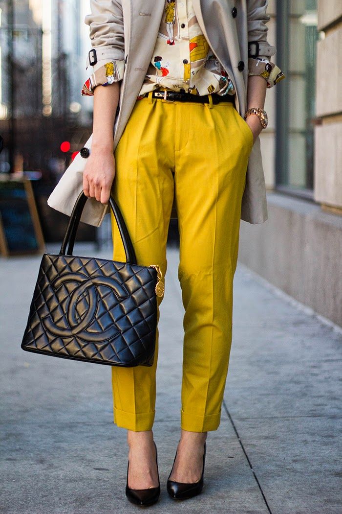 How to Wear Mustard Pants: 13 Cheerful & Stylish Outfits for Ladies