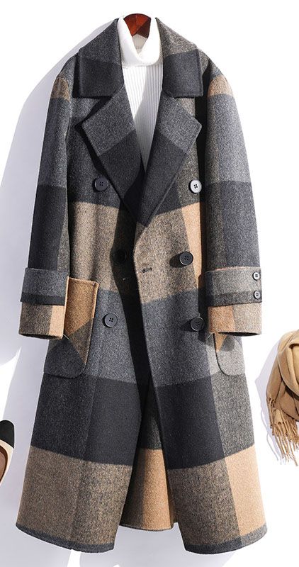 How to Style Plaid Wool Coat: Best 15 Must-Try Outfit Ideas for Women