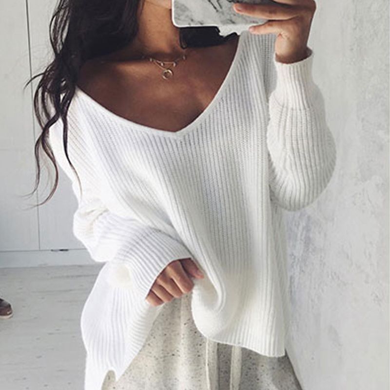 How to Style White V Neck Sweater: Best 13 Cozy & Refreshing Outfits for Ladies