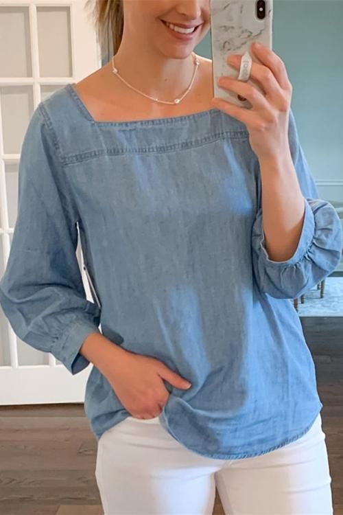 How to Wear Denim Blouse: Best 13 Stylish Outfit Ideas for Ladies