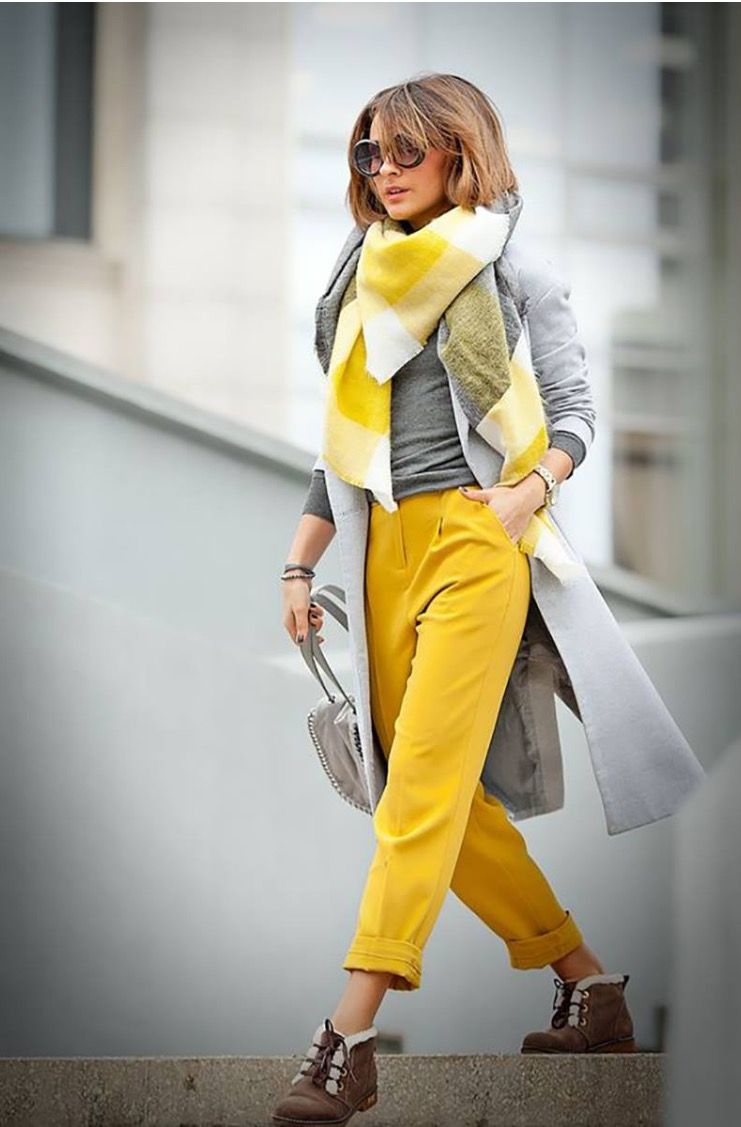 How to Wear Mustard Pants: 13 Cheerful & Stylish Outfits for Ladies