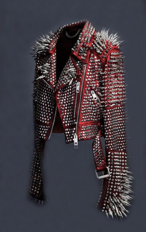 Top 15 Spiked Leather Jacket Outfit Ideas for Women