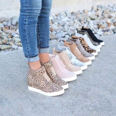 How to Wear Wedge Sneakers: 13 Best Lean Looking Outfit Ideas