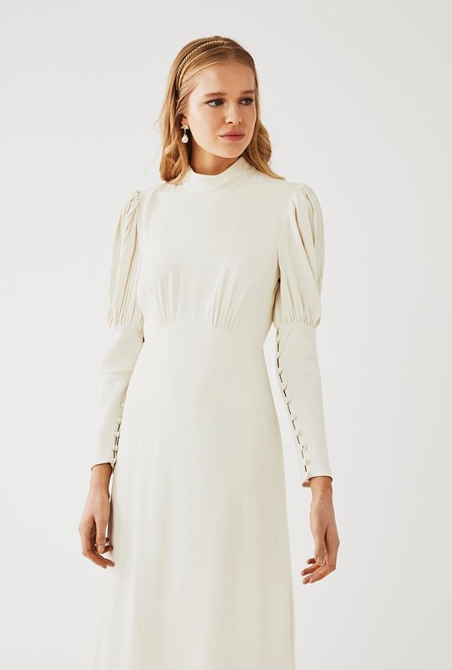 Best 13 White High Neck Dress Outfit Ideas for Women: Style Guide