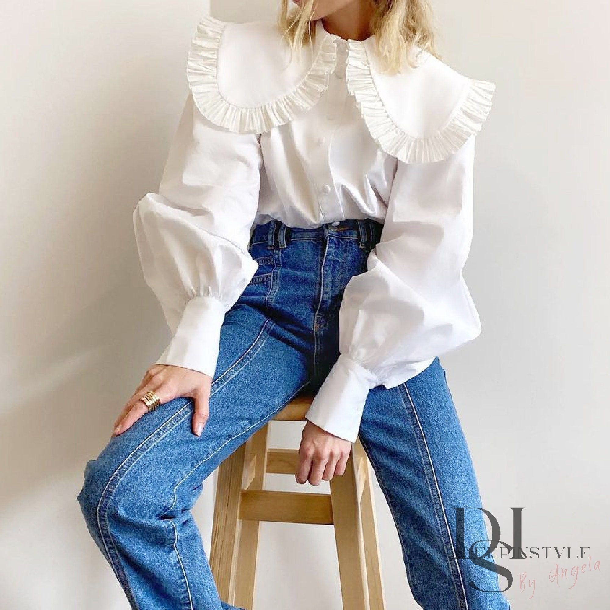 How to Wear White Ruffle Shirt: Best 15 Super Chic Outfit Ideas for Women