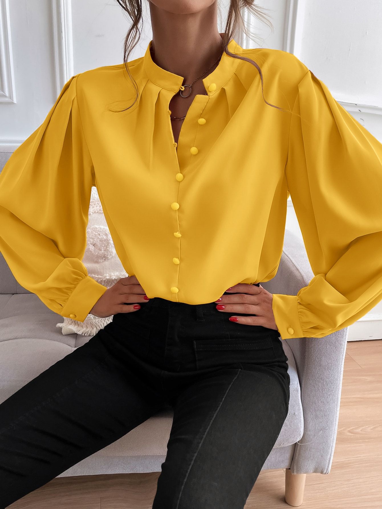 How to Style Yellow Blouse: Best 15 Cheerful & Chic Outfit Ideas for Women