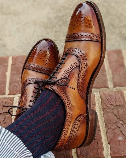 Classy and stylish brogue shoes