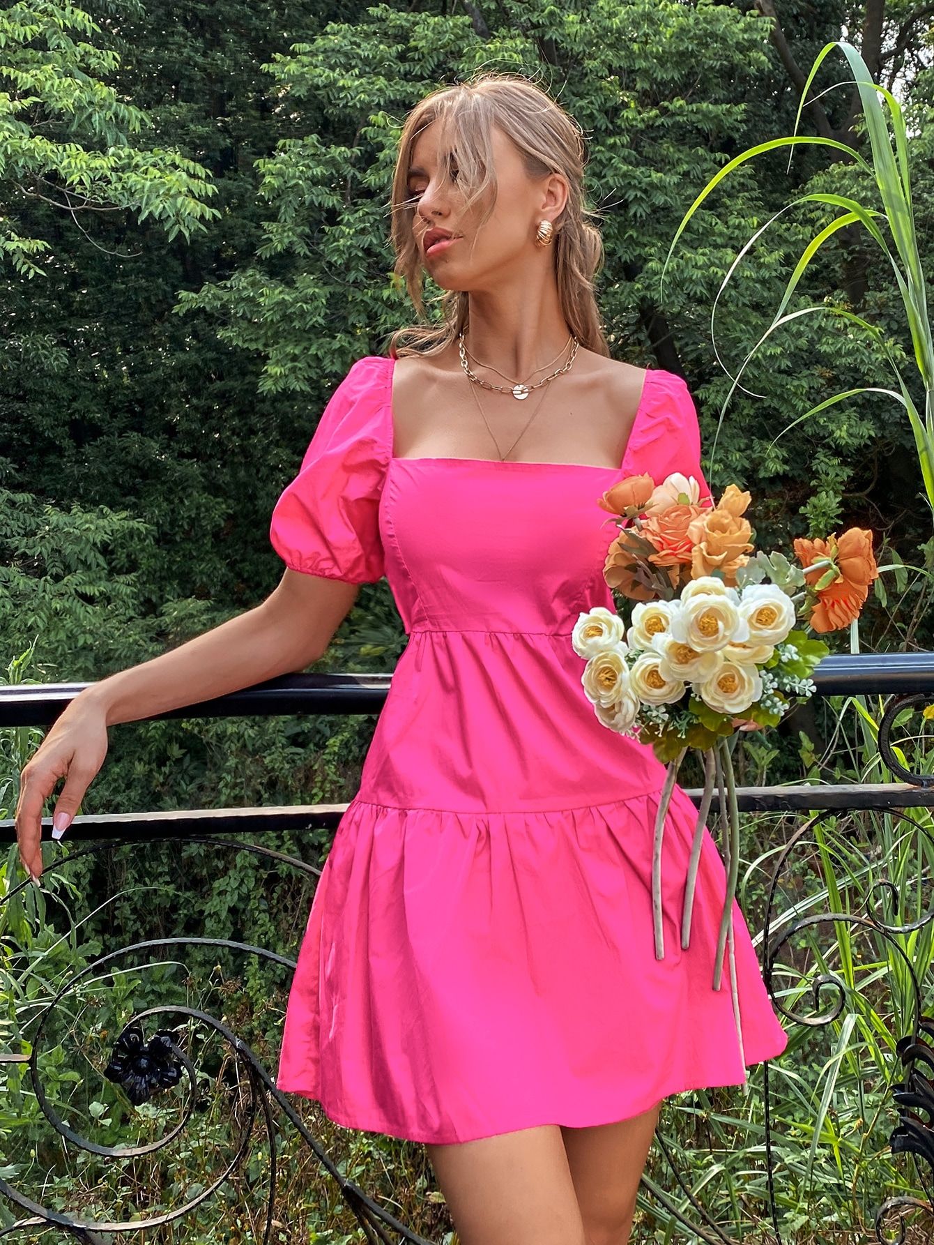 How to Wear Hot Pink Dress: Best 13 Eye Catching Outfit Ideas for Ladies